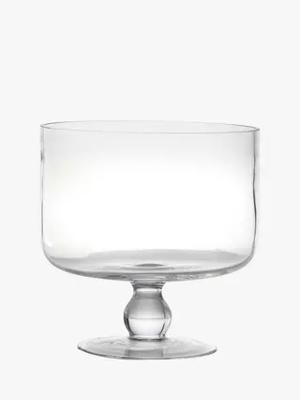 Artland Simplicity Glass Trifle Bowl, 19.5cm, Clear