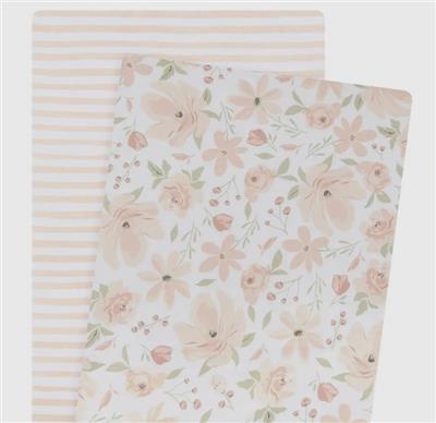 2Pk Bassinet Sheets