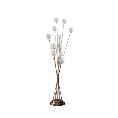 HomeRoots 46in. Gold 11-LED Novelty Floor Lamp