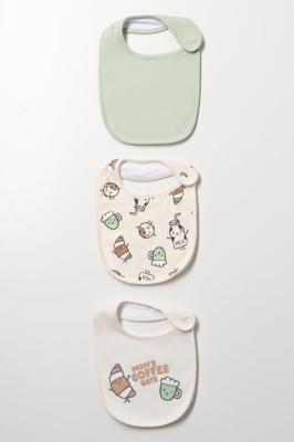 3 Pack Bibs Cream | Accessories | Ackermans