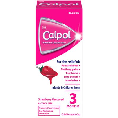 Calpol Paediatric Suspension 100ml - Clicks