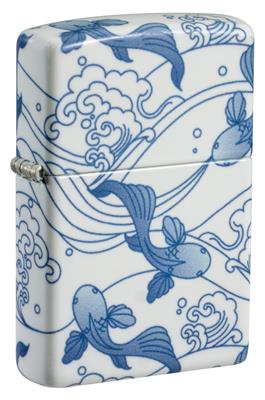Porcelain Koi Zippo