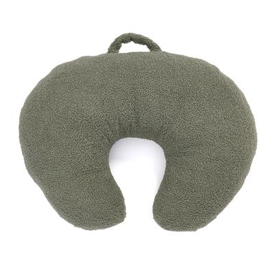 Bilbi boucle Nursing Pillow Dark Sage | Baby Bunting AU