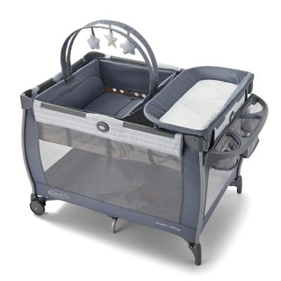 Graco Pack n Play Playard Anywhere Dreamer Portable Playpen, Pristine, Blue - Walmart.com
