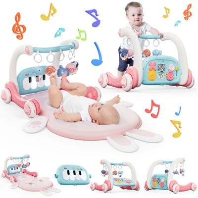 JoyStone 4-in-1 Baby Gym Play Mat, Learning Walker with Kick and Play Piano, 31.5x19.6 - Walmart.com