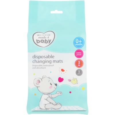 Made 4 Baby Disposable Changing Mats 5s - Clicks