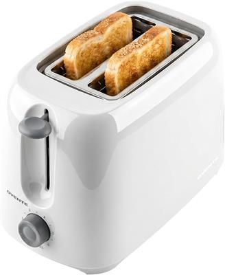 Amazon.com: OVENTE Electric 2 Slice Toaster Machine 6-Shade Setting, Black TP2210B | Compact Design and Removable Crumb Tray, 700W Power Perfect for T
