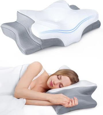 Amazon.com: Ultra Pain Relief Cooling Pillow for Neck Support, Adjustable Cervical Pillow Cozy Sleeping, Odorless Ergonomic Contour Memory Foam Pillow
