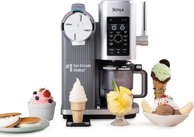 Amazon.com: Ninja Creami Scoop & Swirl 13-in-1 Ice Cream and Soft Serve Maker, NC701 | Ninja Creami Scoop and Swirl turns almost anything into ice cre