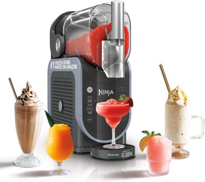 Amazon.com: Ninja SLUSHi Professional Drink Maker, 7+ Servings, Black, FS301 | No Ice Needed, 5 Preset programs, Rapid Chill Technology, 7+ Servings,