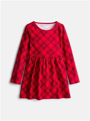 Wonder Nation Girls Long Sleeve Dress | Walmart