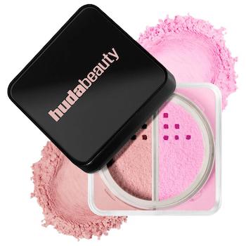 Easy Bake Loose Powder Brightening + Correcting Duo - HUDA BEAUTY | Sephora