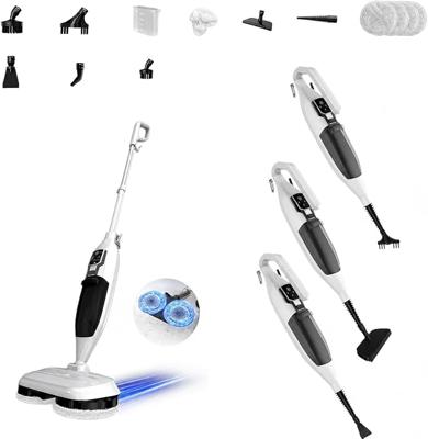 PUREBEAR 272°F Scrub & Steam Mop, Steam Cleaner With 13 Accessories | Steam Mop Cleaner with Multi-Surface Use, Extra Long Power Cord, Long Lasting &