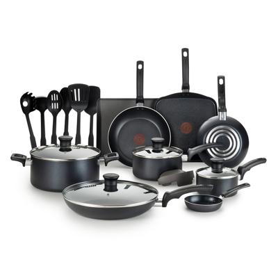 T-Fal Essentials 20-pc. Nonstick Cookware Set