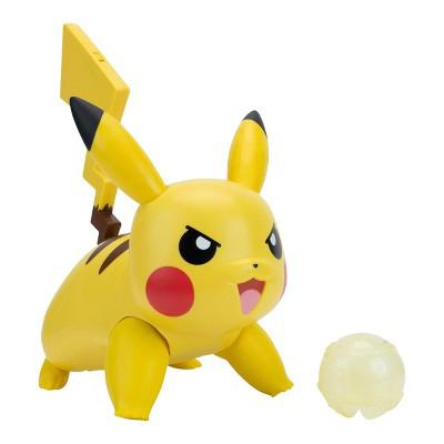 Pokémon Deluxe Feature Action Figure - Battle Action Pikachu with Electric Action Accessory : Target