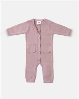 Long Sleeve Ribbed Jumpsuit - Chunky
