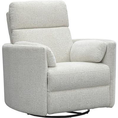 Parker House Radius Plus Swivel Glider Recliner with Power Tilt Headrest