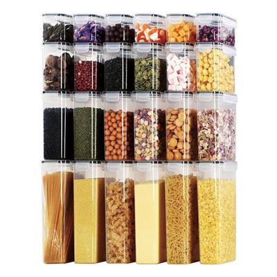 Smith   Nobel 24-Piece Pantry Food Storage Set Clear | Harris Scarfe
