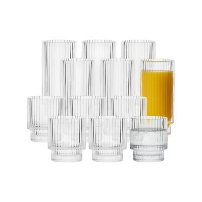Salisbury & Co Quench Linea Stackable Tumbler Set 12pc | Kitchen Warehouse™
