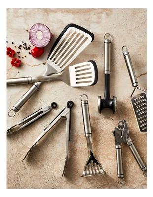 Soffritto Soffritto A-Series Locking Tongs in Silver | MYER