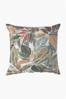 Printed Covert Leaf Scatter Cushion, 50x50cm