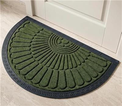 Semi Circle Door Mat for Home Entrance