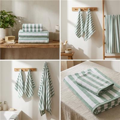 4 Piece Bath Towel Set