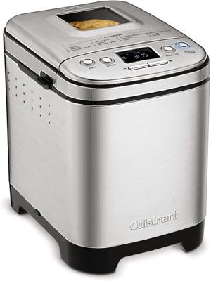 Amazon.com: Cuisinart Bread Maker Machine, Stainless Steel, 12 Programs, Up to 2 lbs | Compact automatic bread maker with 12 menu options, 3 crust col