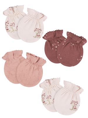 Gerber Baby Boy or Girl Unisex Mittens, 4-Pack, Sizes 0-3 Months - Walmart.com