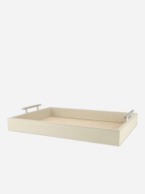 @home Tray with Rafia Base Cream 30cm | Bash