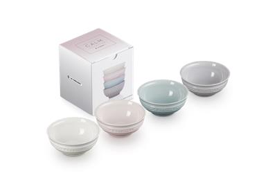 Stoneware Calm Set of 4 Dip Bowls
