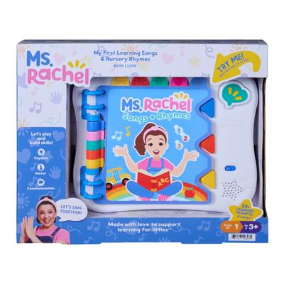 Ms. Rachel My First Learning Songs & Nursery Rhymes Electronic Book, Ages 1+ (Walmart Exclusive) - Walmart.ca