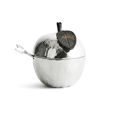 Apple Honey Pot with Spoon - Michael Aram - Your Holy Land Store