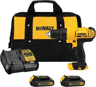 Amazon.com: DEWALT 20V Max XR Drill Driver, Battery and Charger (DCD771C2) : Tools & Home Improvement