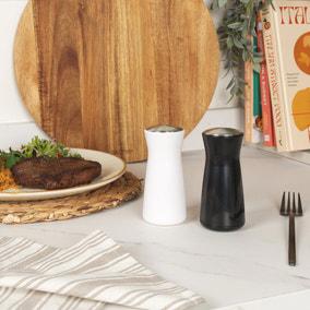 Salter Gravity Salt and Pepper Shaker Set | Dunelm