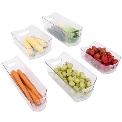 Smart Design Set of 18 Clear Refrigerator & Freezer Organization Bins - Walmart.com