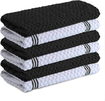 Amazon.com: Infinitee Xclusives Kitchen Towels - 6 Pack - Cotton Dish Towel |15 x 25| 100% Cotton, Highly Absorbent Tea Towels - Lint Free, Soft, Dur