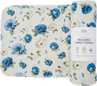 Amazon.com: Reusable Paper Towel Rolls 20 Pack,Washable Napkin Cloth Value Set of 4 Colors 20 Pack of Paperless Towel-100% Cotton, Super Soft, Absorbe