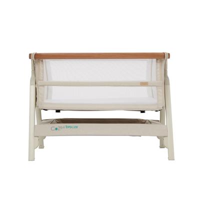 Tutti Bambini Cozee Breeze Lite Bedside Sleeper Bassinet Scandinavian Walnut/Ecru | Baby Bunting AU