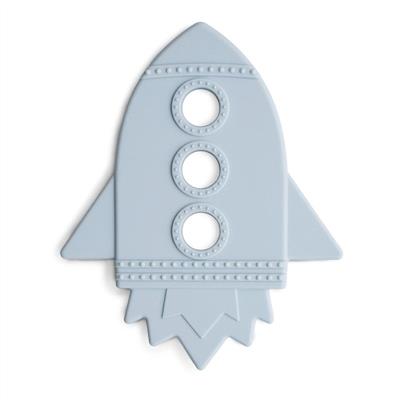 Mushie Silicone Rocket Teether - Cloud