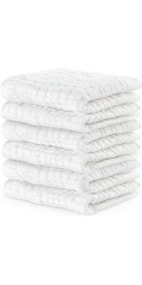 Buy Comfy Cubs Muslin Washcloths Pack White at Well.ca | Free Shipping $35+ in Canada