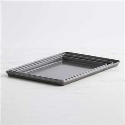 Kitchen Pro Bakewell Non Stick Baking Tray Set 3pc | Kitchen Warehouse