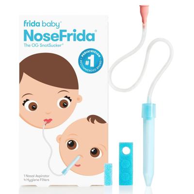 Frida Baby Nose Frida Snot Sucker Nasal Aspirator for Baby Nasal Congestion HSA/FSA Eligible - Walmart.com