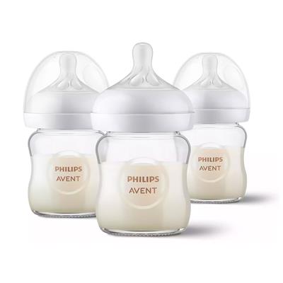 Biberon Verre (3) Naturel 4oz