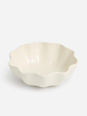 Jet Home Ceramic Embossed Salad Bowl | Bash