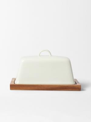 Harvest Butter Dish White | Bash
