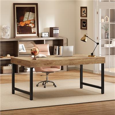 17 Stories 55 Executive Desk, Wood Desk for Home Office & Reviews | Wayfair