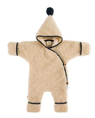 ORGANIC ZOO X BINIBAMBA MIDNIGHT MERINO WOOL SNUGGLESUIT