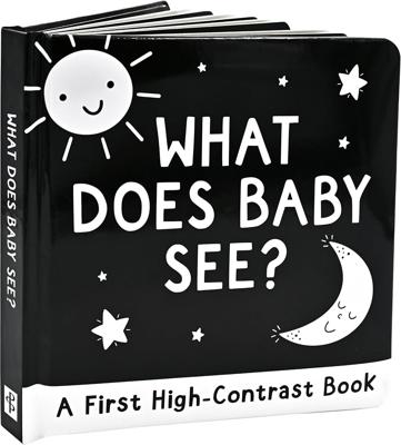 What Does Baby See? A High-Contrast Board Book: A First High-Contrast Board Book: Amazon.co.uk: Peter Pauper Press, Inc.: 9781441340054: Books
