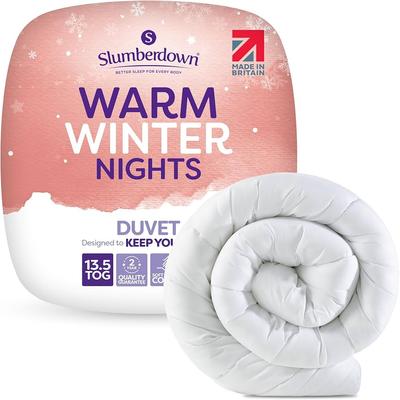 Slumberdown Warm Winter Nights Super King Duvet 13.5 Tog - Thick & Cosy Quilt for Cold Weather | Soft Touch Cover, Non-Allergenic, Machine Washable, U